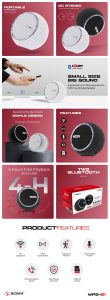 Sigma Loudy Portable Speaker WPS-01 (Single)